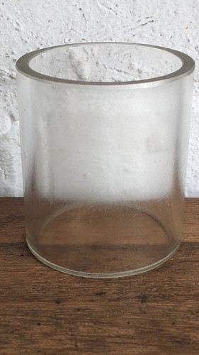 Miners lamp glass 63x70mm used - 63x70mm,