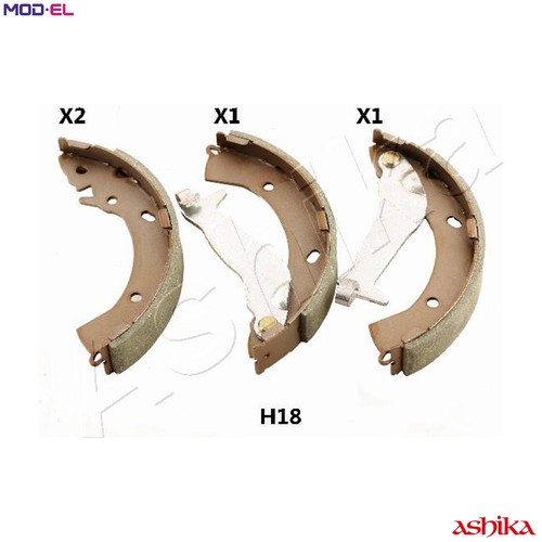 Brake shoe set h18 - set, 55-0h-h18