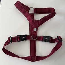 Hurtta harness, burgundy, size 80-90 cm/32-35 inch, like new