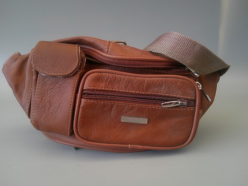Vintage lorenz leather bum bag - lorenz,