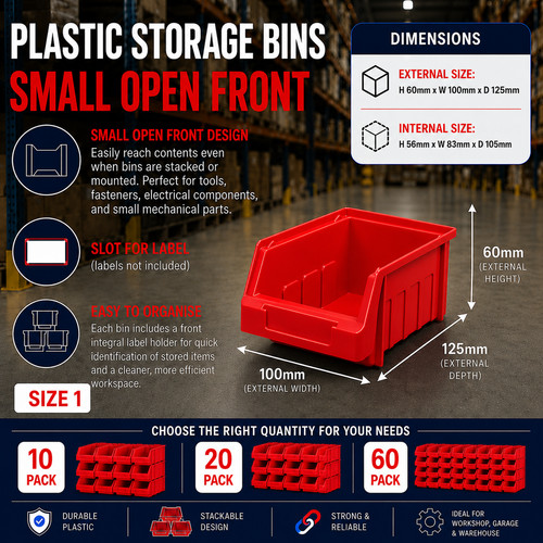 Red size stacking - size,