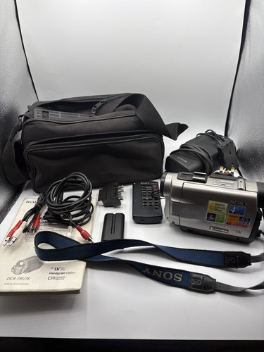 Sony dcr trv7e mini tape - sony,