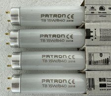 4 x 15W Tube T8 840 Cool White Fluorescent 580lm G13 4000k known as 18" tube