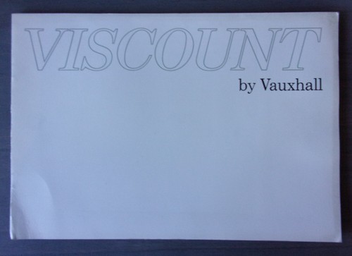 Vauxhall viscount orig 1966 - vauxhall, uk