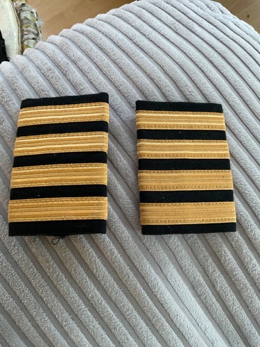 Pilot captain gold strips - captain,gold,