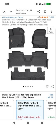 Binmotor floor mats - floor, for