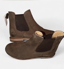 Russell & Bromley Brown Suede