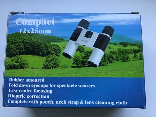 Compact binoculars 12x25mm - compact,