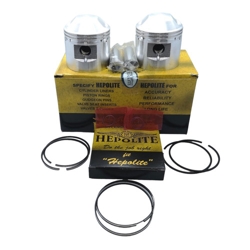 Hepolite complete piston kit - complete,