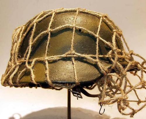 German helmet camouflage - camouflage, net