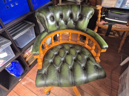 Captains chair chesterfield - chair,