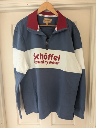 Schoffel zip sweat - 1/4, shirt