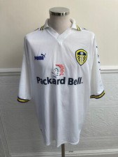 Puma Leeds United Home 1998-2000 Shirt Jersey Maillot Camisa Camiseta Size XL