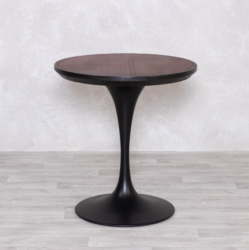 Round copper tulip dining - tulip,