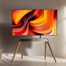 Versatile TV Mount Stand LCD LED Screen TV Floor Stand w/Reliable Cable tie Home