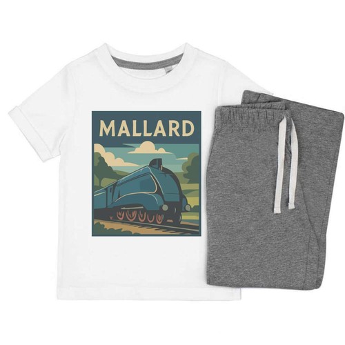 Mallard steam train kids - steam,
