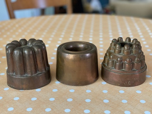 Antique victorian copper jelly - victorian,