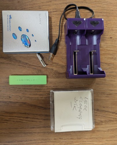 Sony e520 minidisc player - sony,