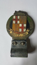 VINTAGE BARCELONA CAR BADGE