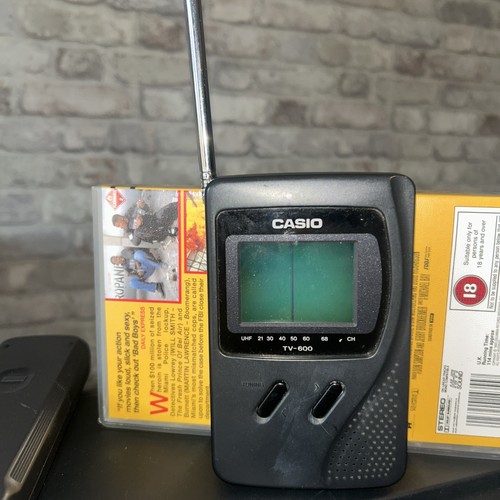 Casio 600 2in lcd - tv-600, pocket