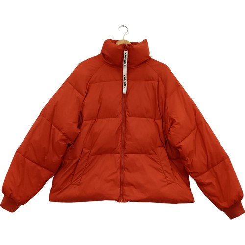Kangol puffer jacket - l, orange