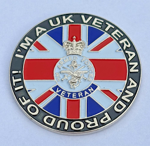 Veteran and proud of - proud,