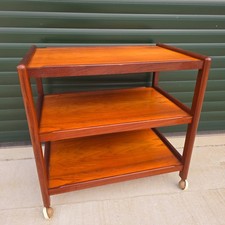 Mid Century Modern 3 Tier Teak