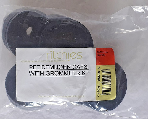Unused plastic demijohn cap - plastic,
