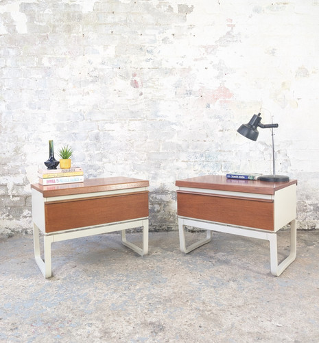 Pair vintage mid century 1960s - pair,