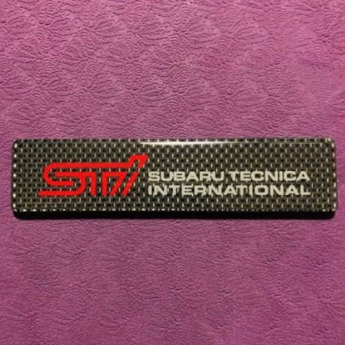 Genuine subaru carbon badge - subaru,