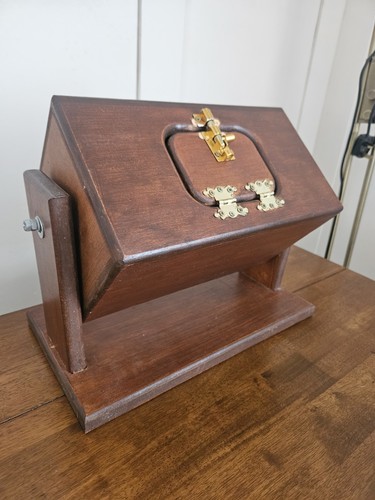 Wooden raffle drum tombola - drum,