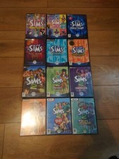 The Sims, The Sims 2 and 10 Expansion packs - PC Bundle