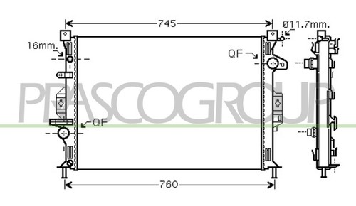 Skoda superb iii radiator - skoda,