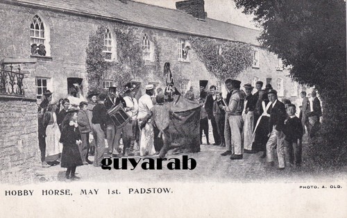Hobby horse may 1st padstow - horse,, 1st,