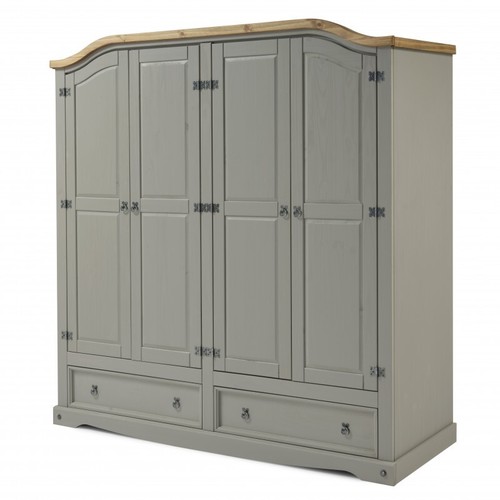Corona bedroom furniture grey - bedroom,