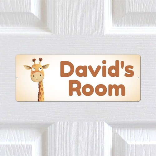Personalised any text giraffe - personalised,