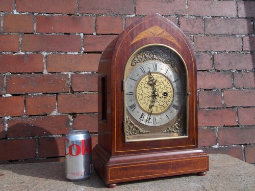 Antique fusee bracket clock - antique,