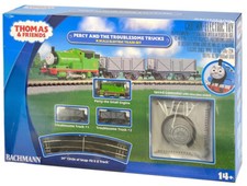 Bachmann 24030 Percy & Troublesome Trucks Train Set N GAUGE 1:160 (WITH UK PLUG)