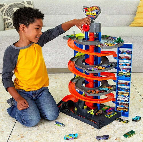 Hot wheels city mega garage - wheels,