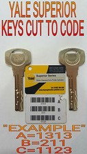 6 x yale superior/ malenco
