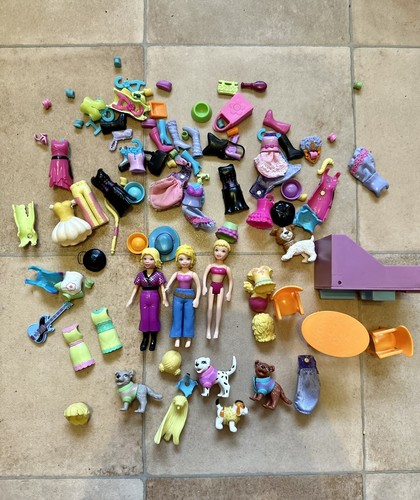 Vintage polly pocket figures - vintage,