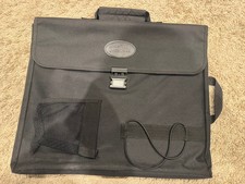 DESIGN PORTFOLIO WATER PROOF BLACK CASE ART WORK PAINTING FOLDER BAG A1 A2 A3 A4