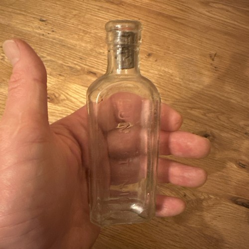 Vintage glass bottle lung - vintage,