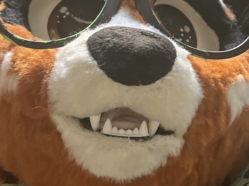 Printed fursuit teeth - 3d, (size