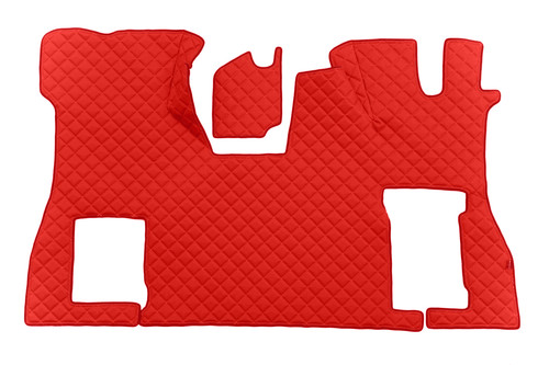 Red eco leather - eco,