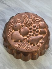Vintage Copper Jelly Mould