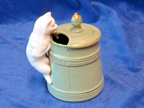 Crested china lidded - crested, sugar