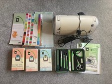 Cricut CRV001 Personal Die Cutting Machine Cartridges, Cutting Mat, Paper, Tools