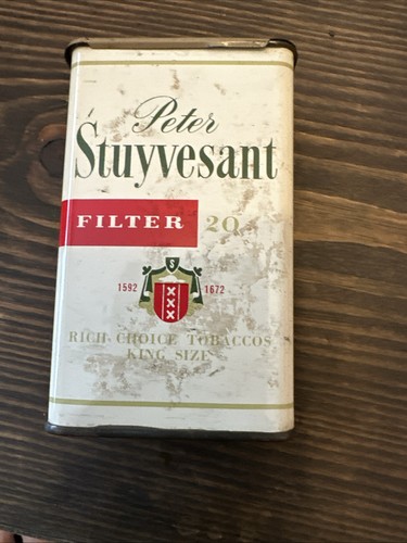 Metal cigarette tin peter - metal,