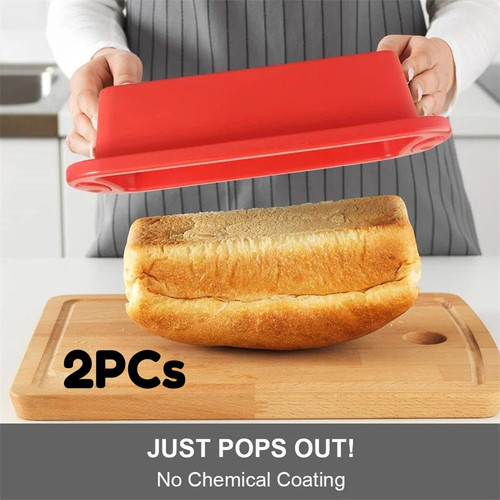 Silicone loaf tin non stick - tin,
